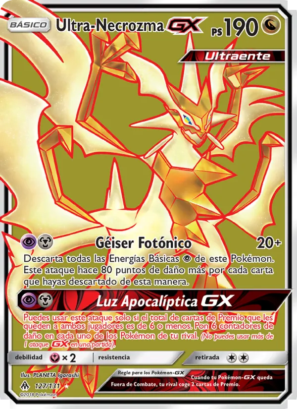 Ultra-Necrozma GX Luz Prohibida 127/131