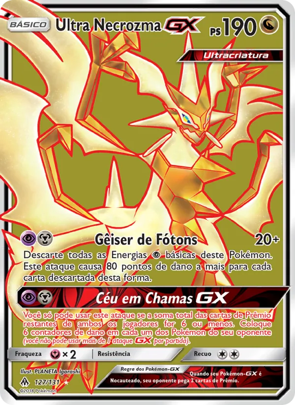 Ultra Necrozma GX Luz Proibida 127/131