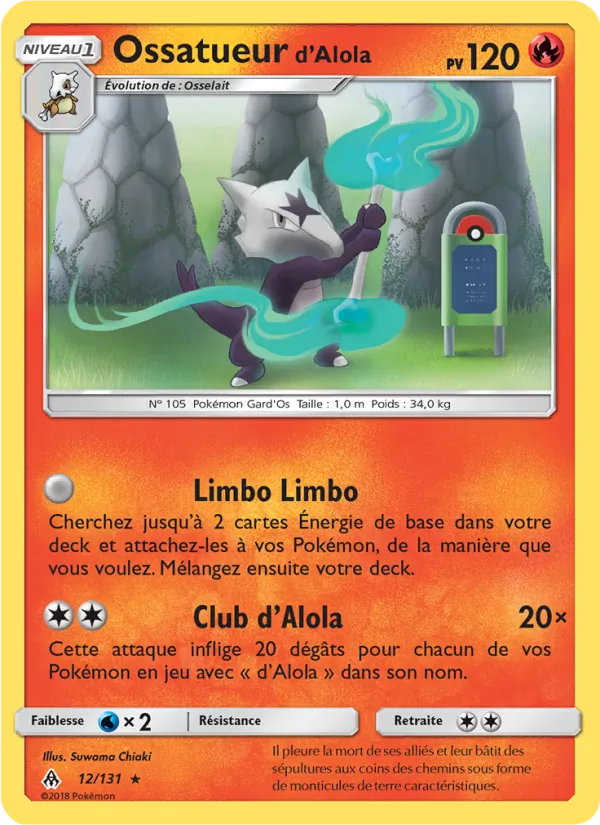 Ossatueur d’Alola Lumière Interdite 12/131
