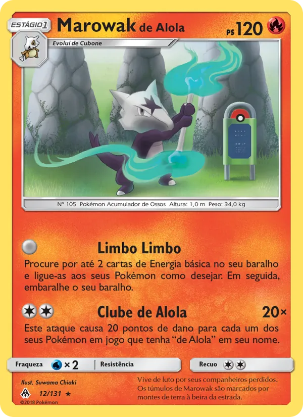 Marowak de Alola Luz Proibida 12/131
