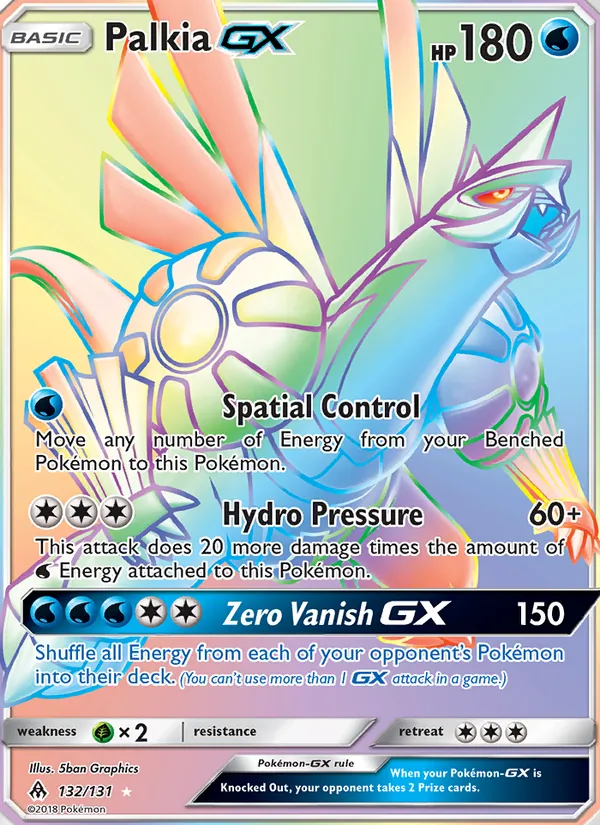Palkia GX Forbidden Light 132/131