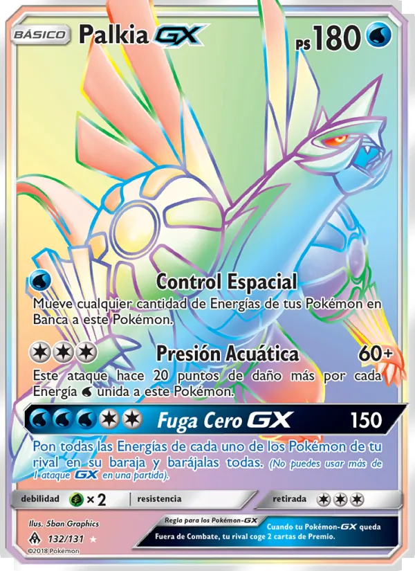 Palkia GX Luz Prohibida 132/131