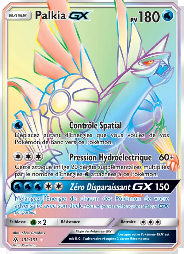 Palkia GX Lumière Interdite 132/131
