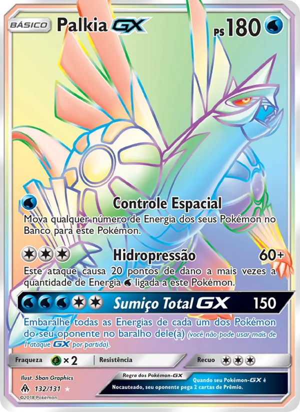 Palkia GX Luz Proibida 132/131