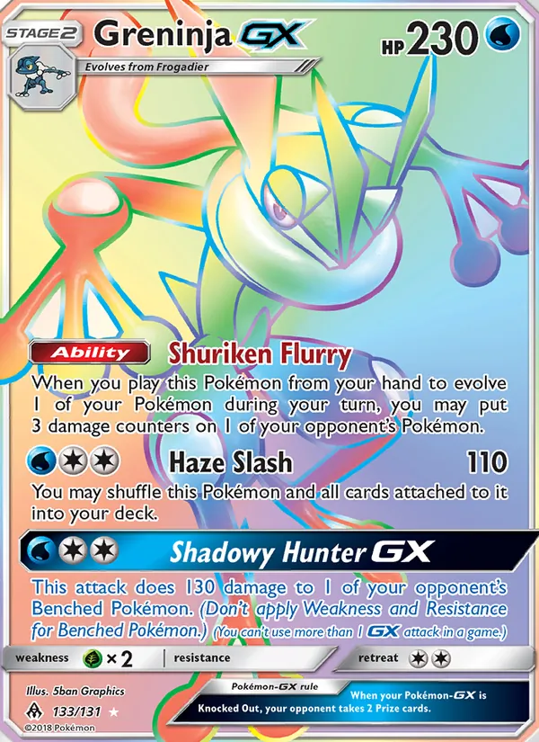 Greninja GX Forbidden Light 133/131