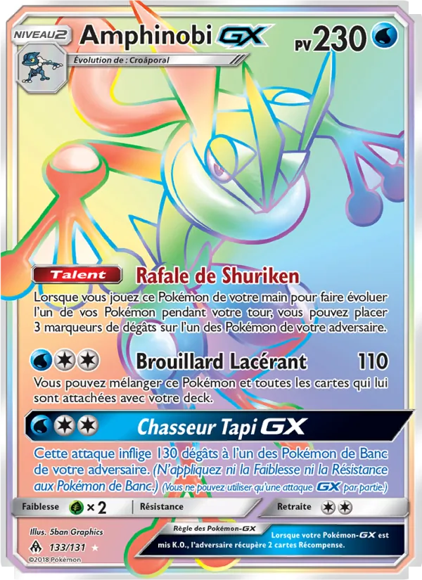 Amphinobi GX Lumière Interdite 133/131