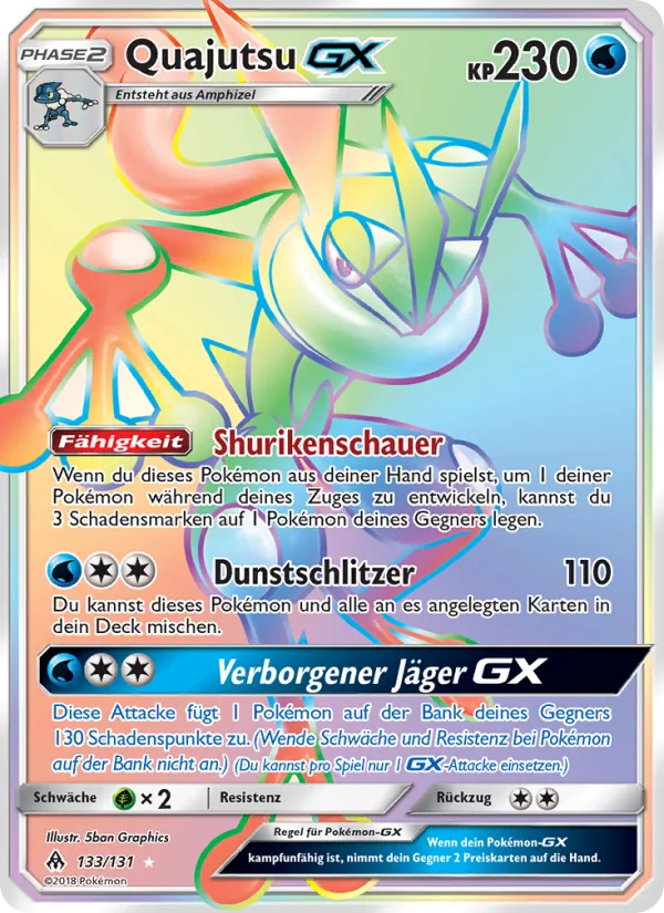 Quajutsu GX Grauen Der Lichtfinsternis 133/131