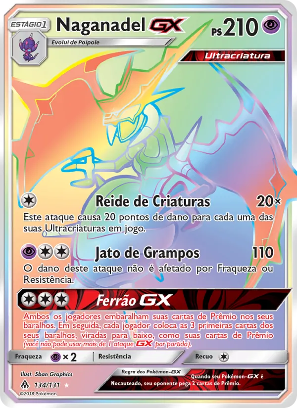 Naganadel GX Luz Proibida 134/131