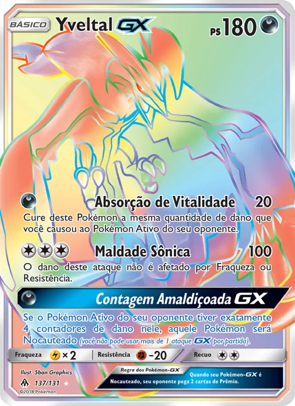 Yveltal GX Luz Proibida 137/131
