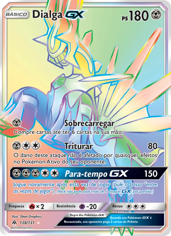 Dialga GX Luz Proibida 138/131
