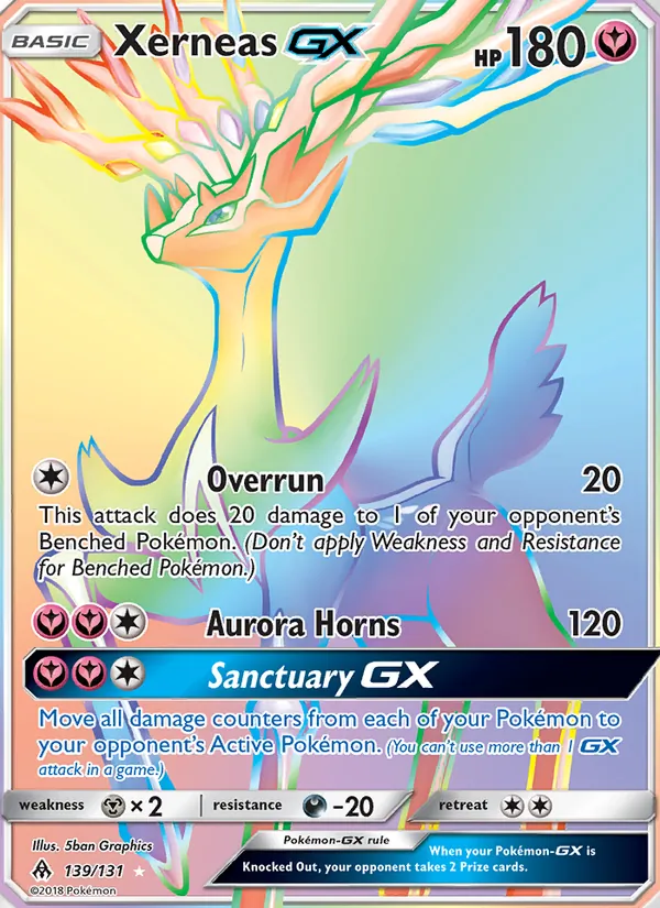 Xerneas GX Forbidden Light 139/131