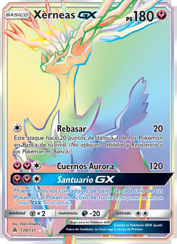 Xerneas GX Luz Prohibida 139/131