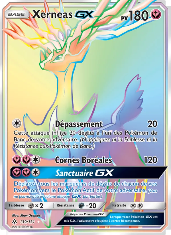Xerneas GX Lumière Interdite 139/131