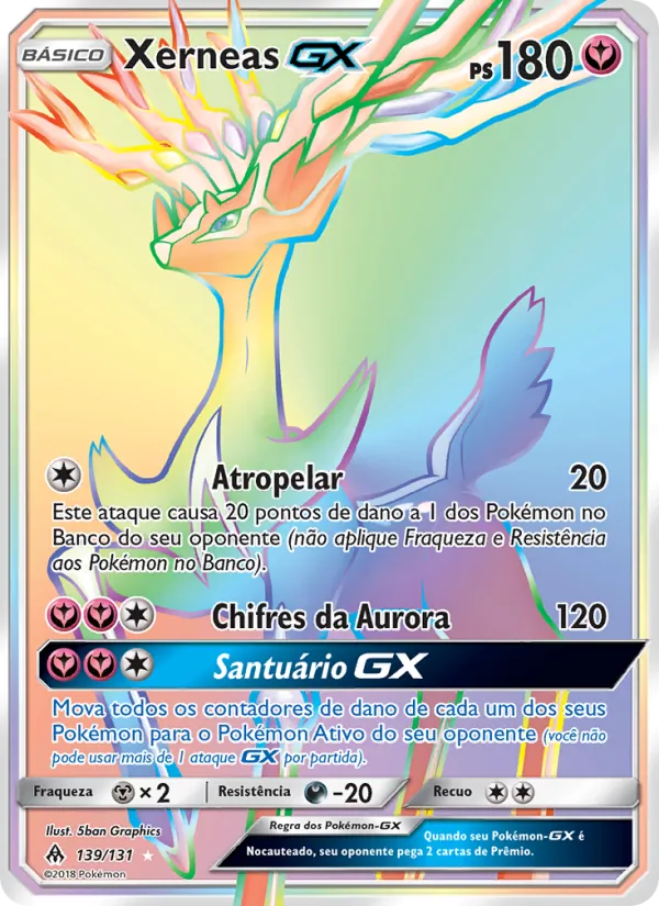 Xerneas GX Luz Proibida 139/131