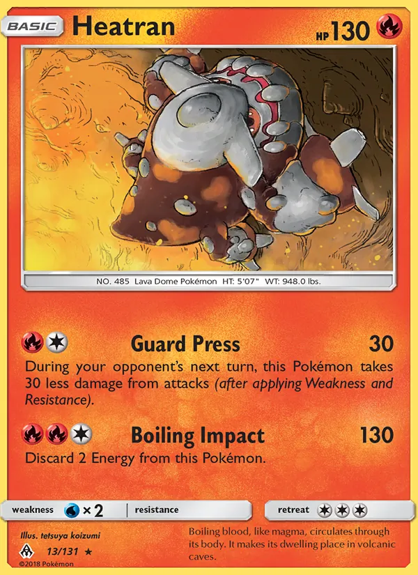 Heatran Forbidden Light 13/131