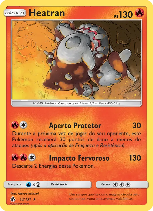 Heatran Luz Proibida 13/131