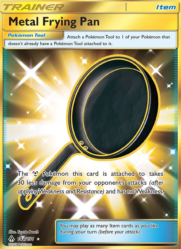 Metal Frying Pan Forbidden Light 144/131