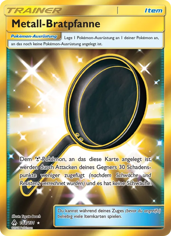 Metall-Bratpfanne Grauen Der Lichtfinsternis 144/131