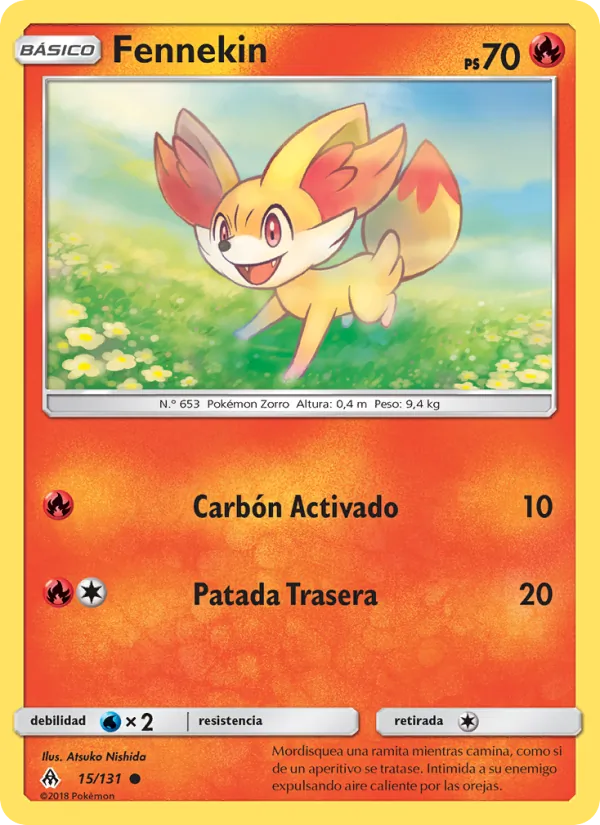 Fennekin Luz Prohibida 15/131