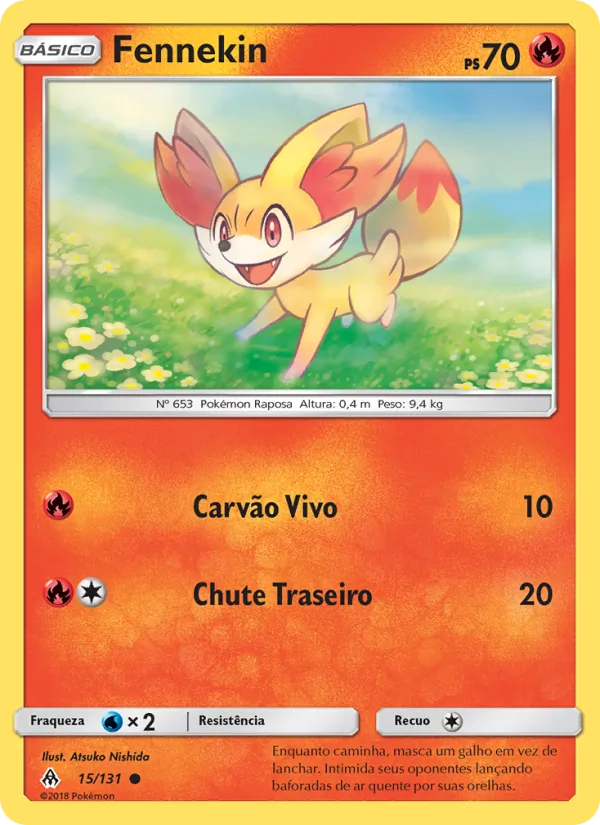 Fennekin Luz Proibida 15/131