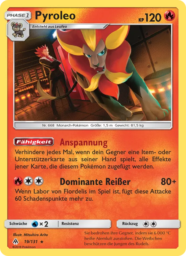 Pyroleo Grauen Der Lichtfinsternis 19/131