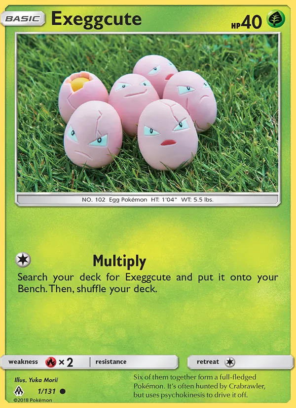 Exeggcute Forbidden Light 1/131