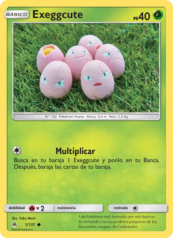 Exeggcute Luz Prohibida 1/131