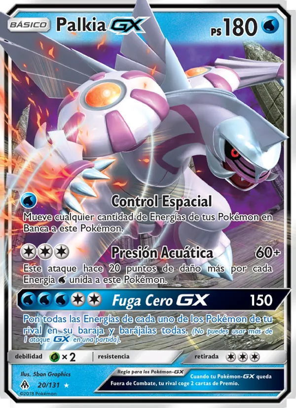 Palkia GX Luz Prohibida 20/131