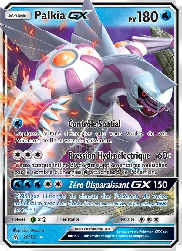 Palkia GX Lumière Interdite 20/131
