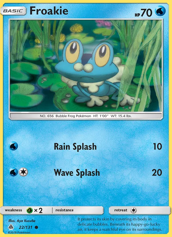 Froakie Forbidden Light 22/131