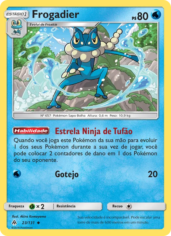 Frogadier Luz Proibida 23/131