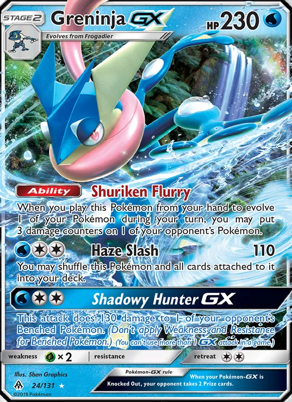 Greninja GX Forbidden Light 24/131