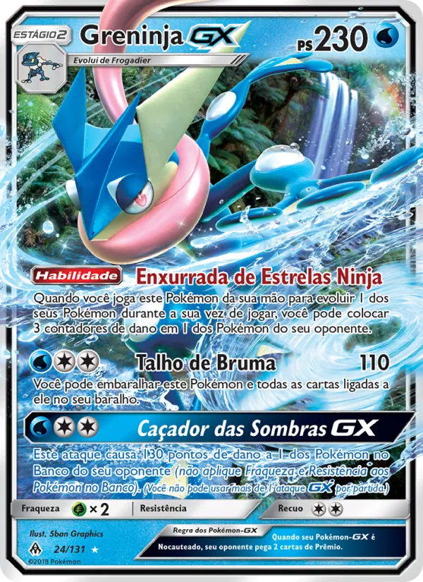 Greninja GX Luz Proibida 24/131