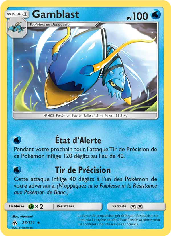 Gamblast Lumière Interdite 26/131