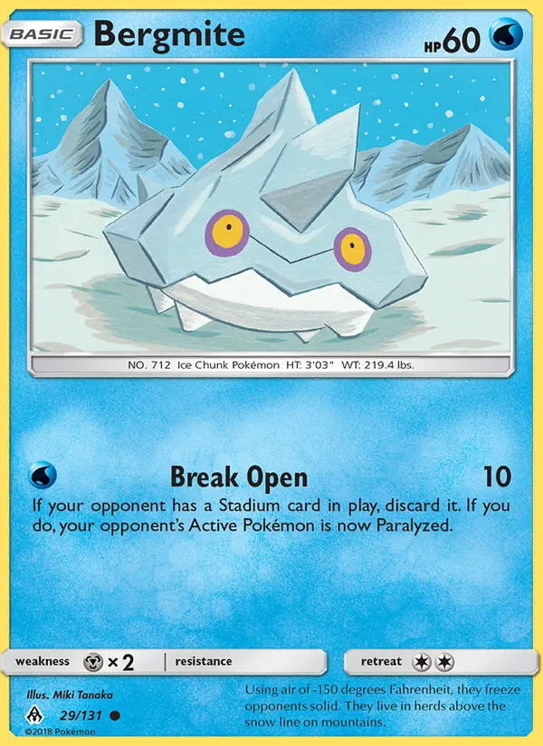 Bergmite Forbidden Light 29/131