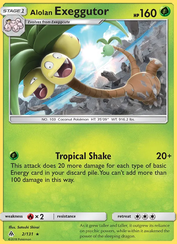 Alolan Exeggutor Forbidden Light 2/131