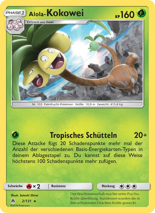 Alola-Kokowei Grauen Der Lichtfinsternis 2/131