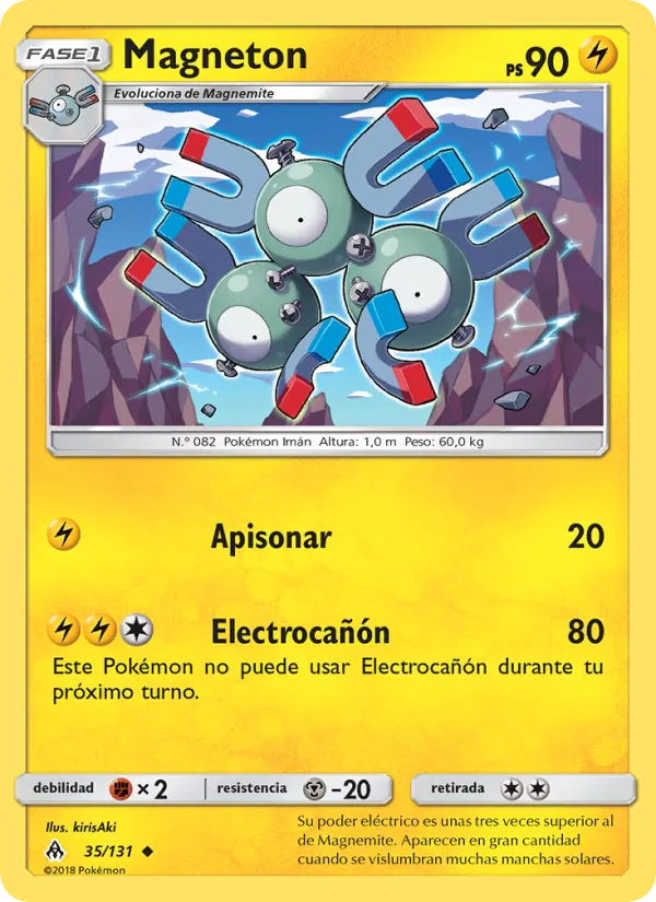 Magneton Luz Prohibida 35/131