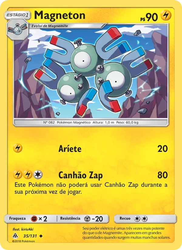 Magneton Luz Proibida 35/131