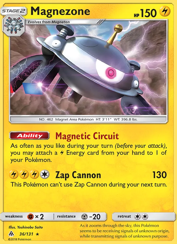 Magnezone Forbidden Light 36/131