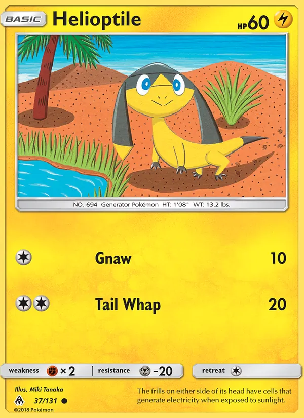 Helioptile Forbidden Light 37/131