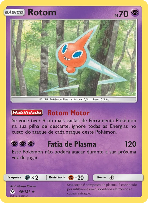 Rotom Luz Proibida 40/131
