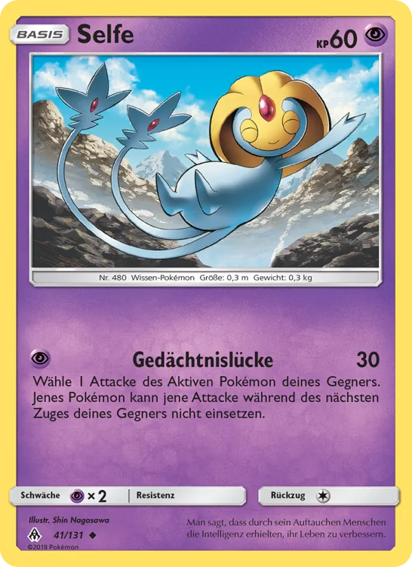 Selfe Grauen Der Lichtfinsternis 41/131