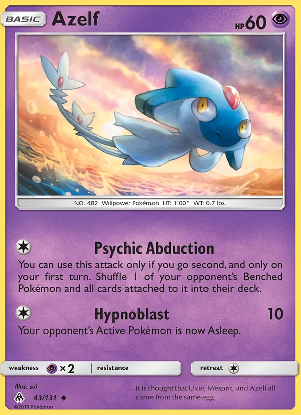 Azelf Forbidden Light 43/131
