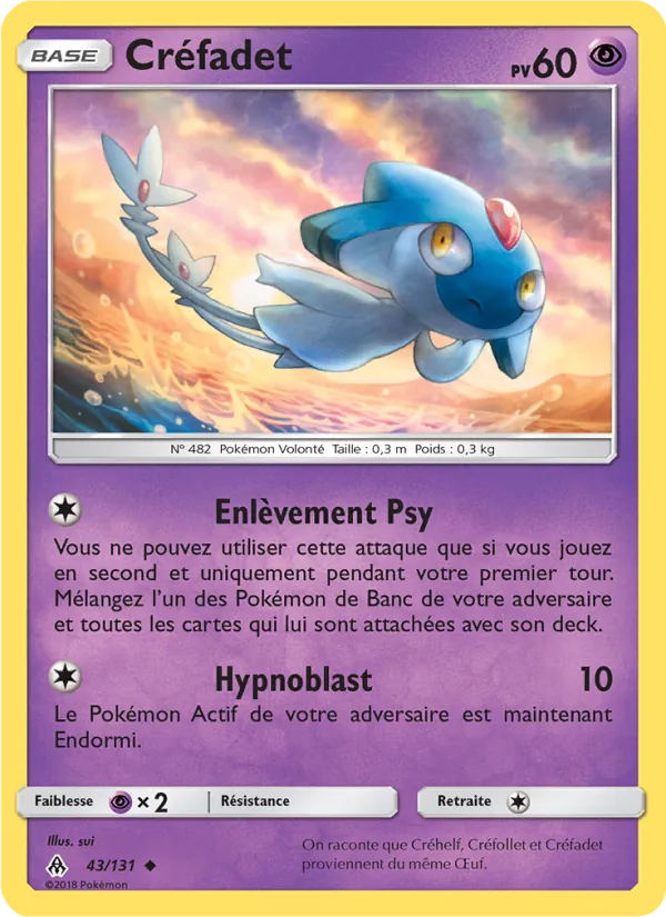 Créfadet Lumière Interdite 43/131