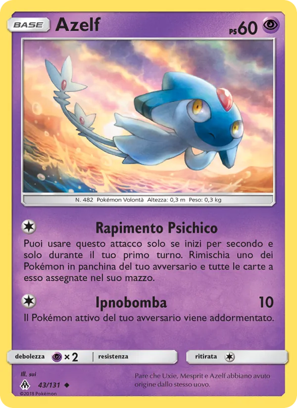 Azelf Apocalisse Di Luce 43/131