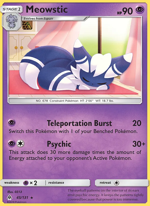 Meowstic Forbidden Light 45/131