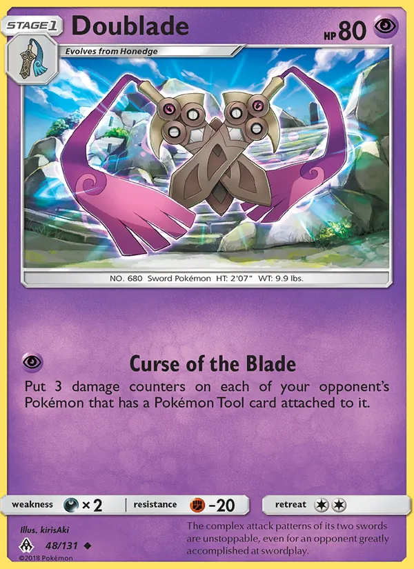 Doublade Forbidden Light 48/131