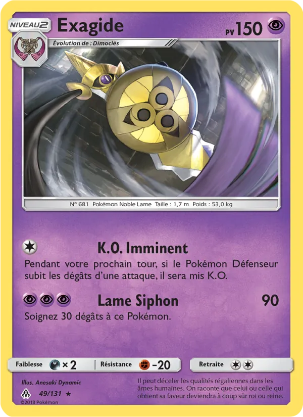 Exagide Lumière Interdite 49/131