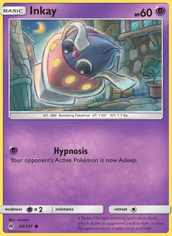 Inkay Forbidden Light 50/131